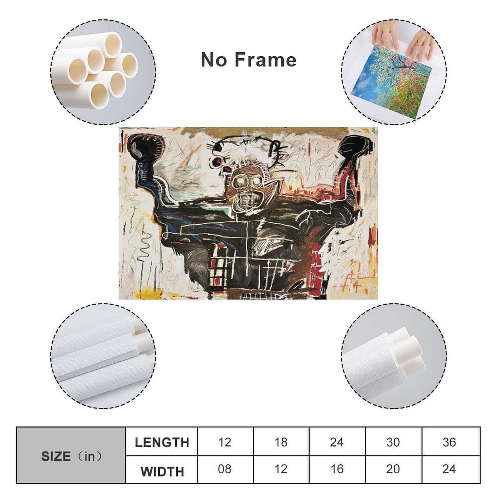 Amazon.co.jp: ジャン＝ミシェル・バスキア Basquiat Untitled (Boxer